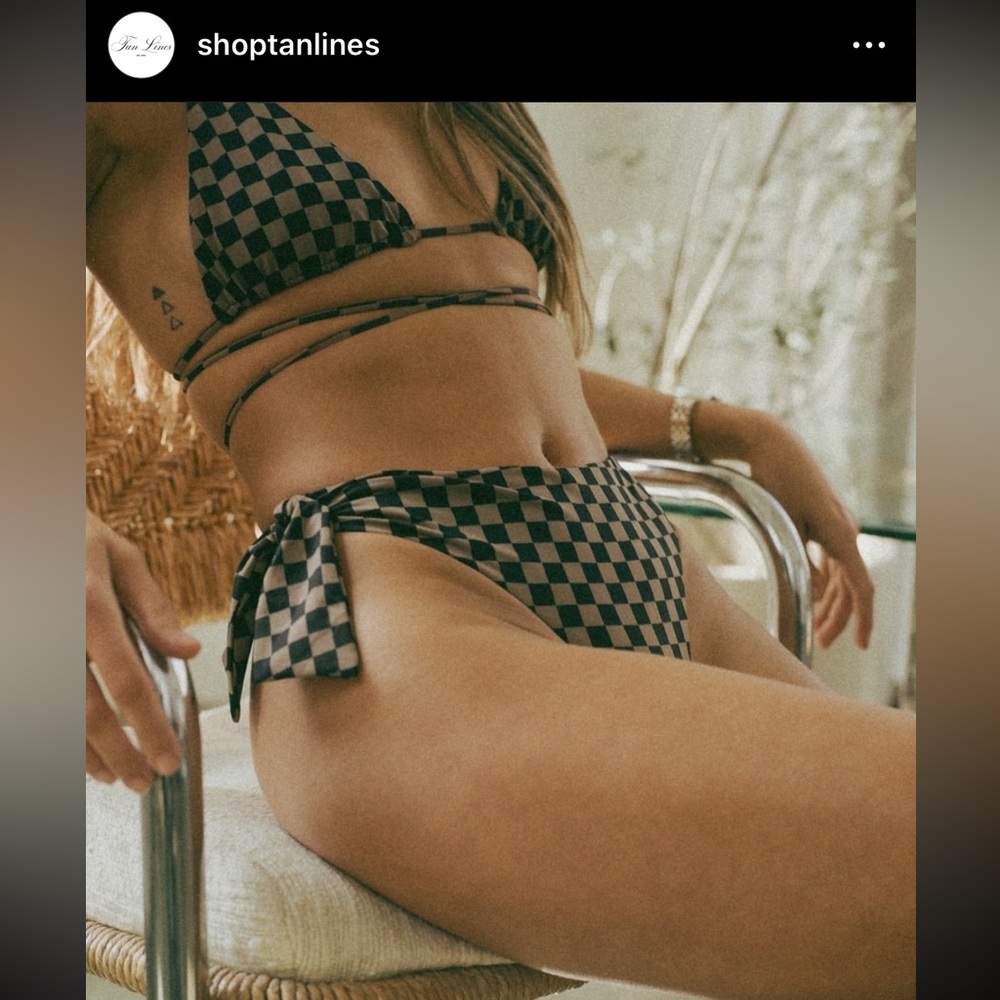 Tan lines bikini